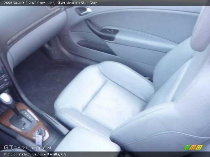 Silver Metallic / Slate Gray 2006 Saab 9-3 2.0T Convertible