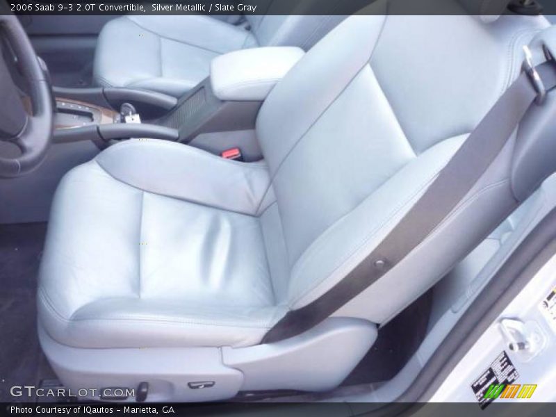 Silver Metallic / Slate Gray 2006 Saab 9-3 2.0T Convertible