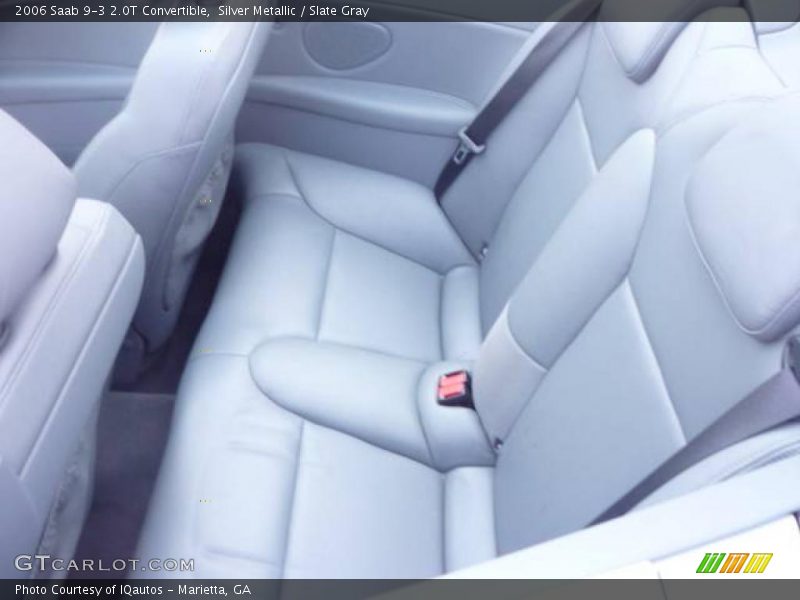 Silver Metallic / Slate Gray 2006 Saab 9-3 2.0T Convertible