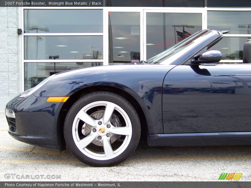 Midnight Blue Metallic / Black 2007 Porsche Boxster