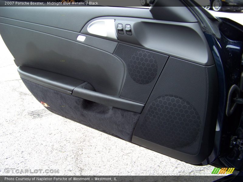 Midnight Blue Metallic / Black 2007 Porsche Boxster