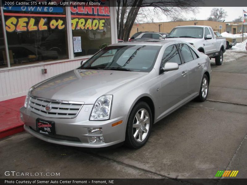 Light Platinum / Ebony 2006 Cadillac STS 4 V8 AWD
