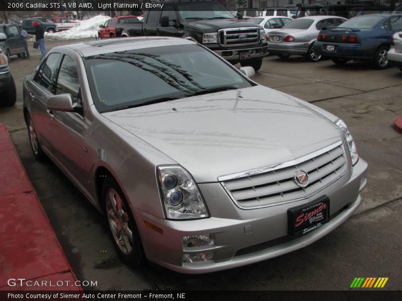Light Platinum / Ebony 2006 Cadillac STS 4 V8 AWD