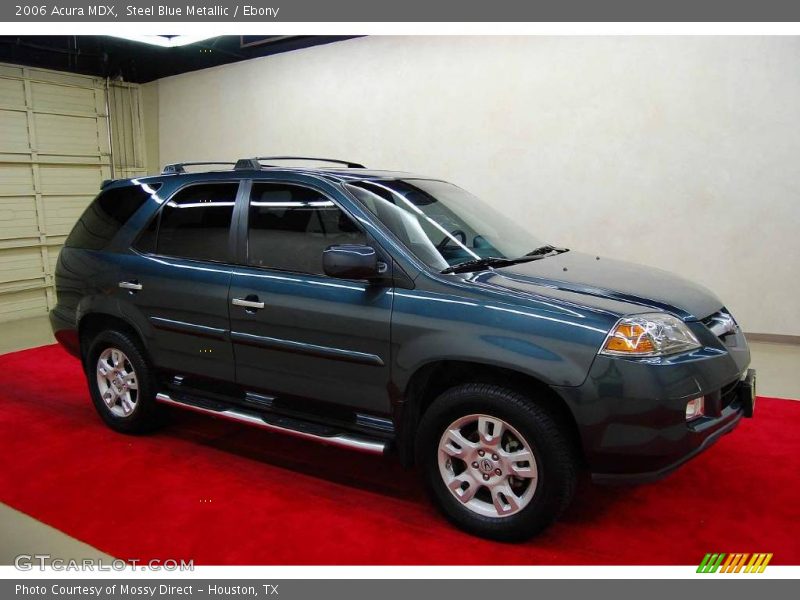 Steel Blue Metallic / Ebony 2006 Acura MDX