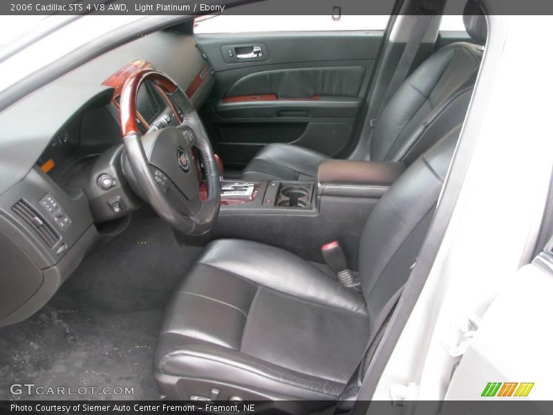 Light Platinum / Ebony 2006 Cadillac STS 4 V8 AWD