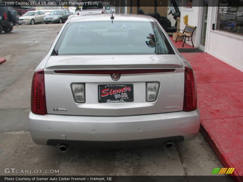 Light Platinum / Ebony 2006 Cadillac STS 4 V8 AWD
