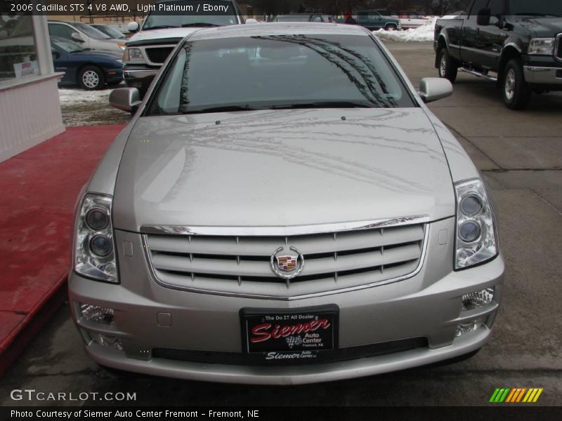 Light Platinum / Ebony 2006 Cadillac STS 4 V8 AWD