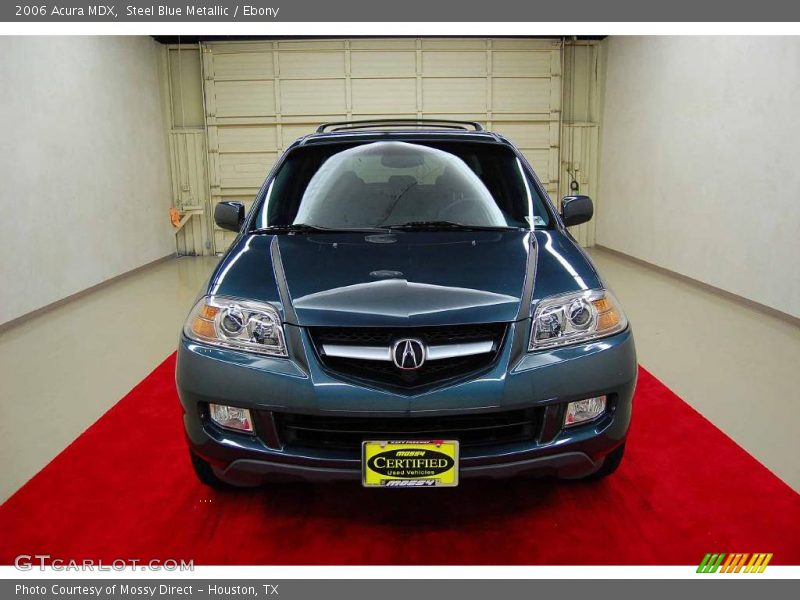 Steel Blue Metallic / Ebony 2006 Acura MDX