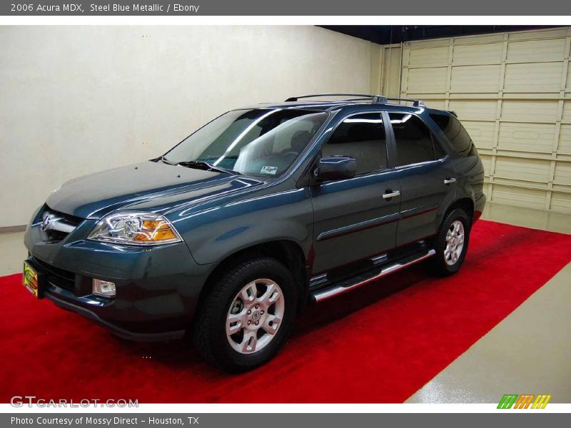 Steel Blue Metallic / Ebony 2006 Acura MDX