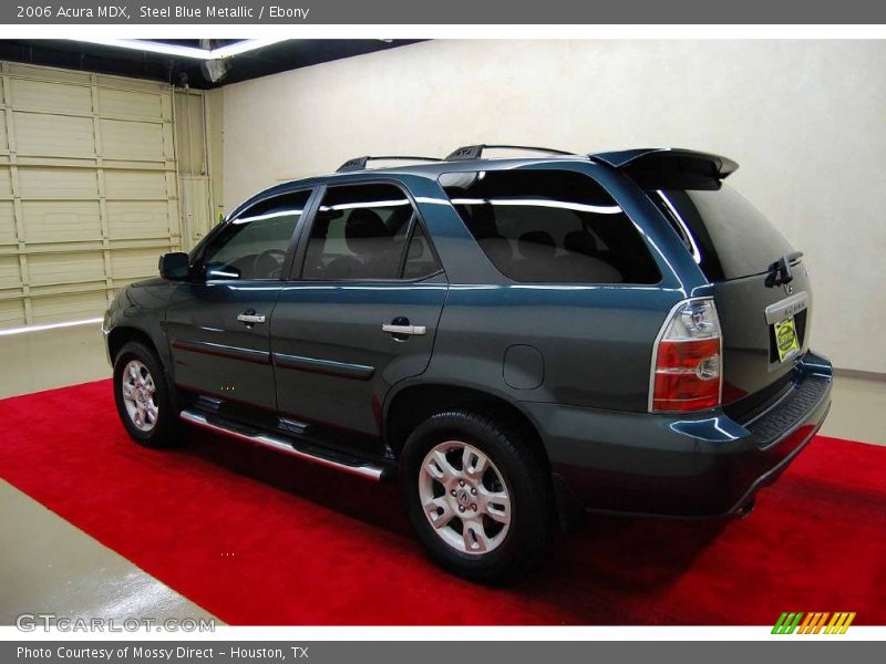 Steel Blue Metallic / Ebony 2006 Acura MDX