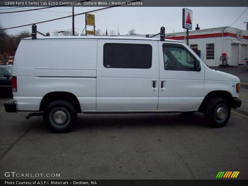 Oxford White / Medium Graphite 1999 Ford E Series Van E250 Commercial