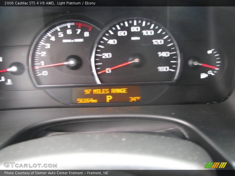 Light Platinum / Ebony 2006 Cadillac STS 4 V8 AWD