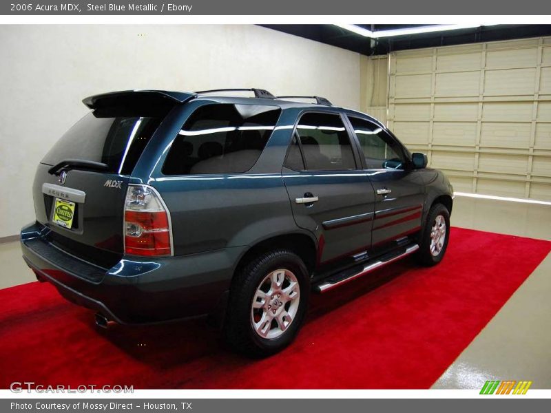 Steel Blue Metallic / Ebony 2006 Acura MDX