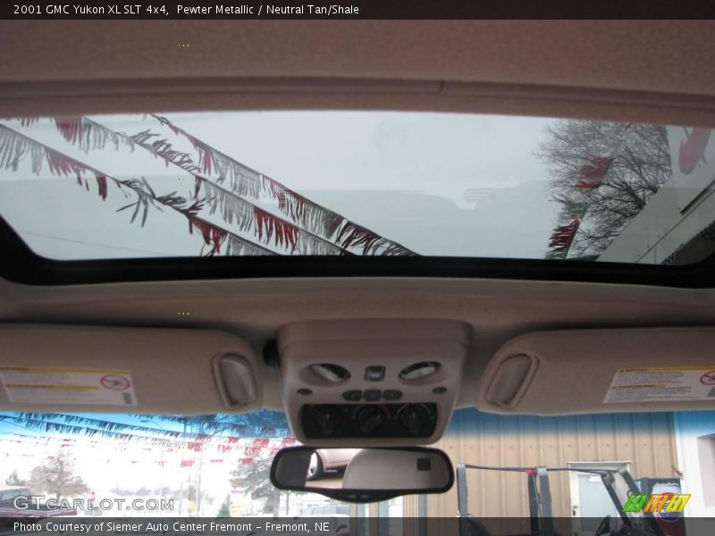 Pewter Metallic / Neutral Tan/Shale 2001 GMC Yukon XL SLT 4x4