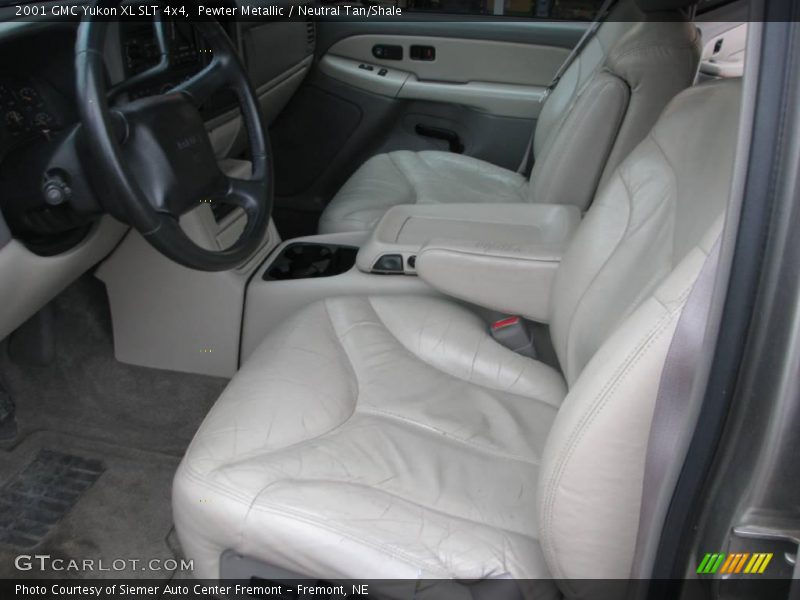 Pewter Metallic / Neutral Tan/Shale 2001 GMC Yukon XL SLT 4x4