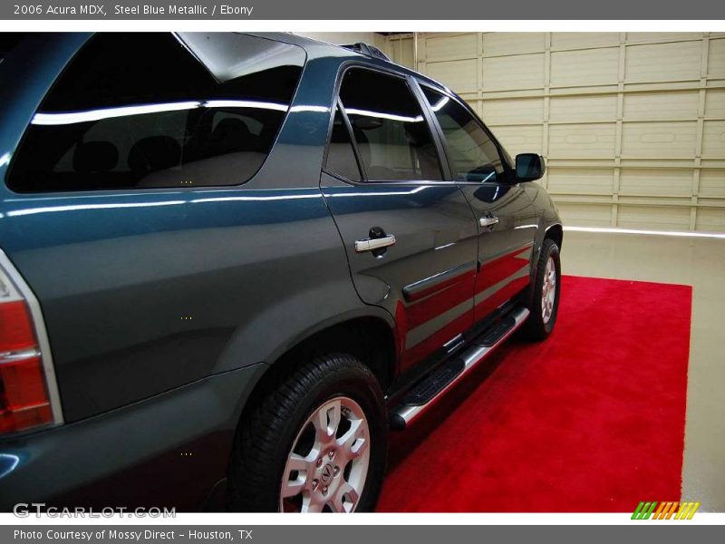 Steel Blue Metallic / Ebony 2006 Acura MDX
