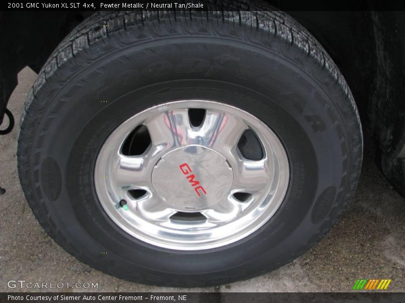 Pewter Metallic / Neutral Tan/Shale 2001 GMC Yukon XL SLT 4x4