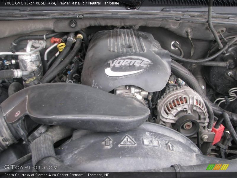 Pewter Metallic / Neutral Tan/Shale 2001 GMC Yukon XL SLT 4x4
