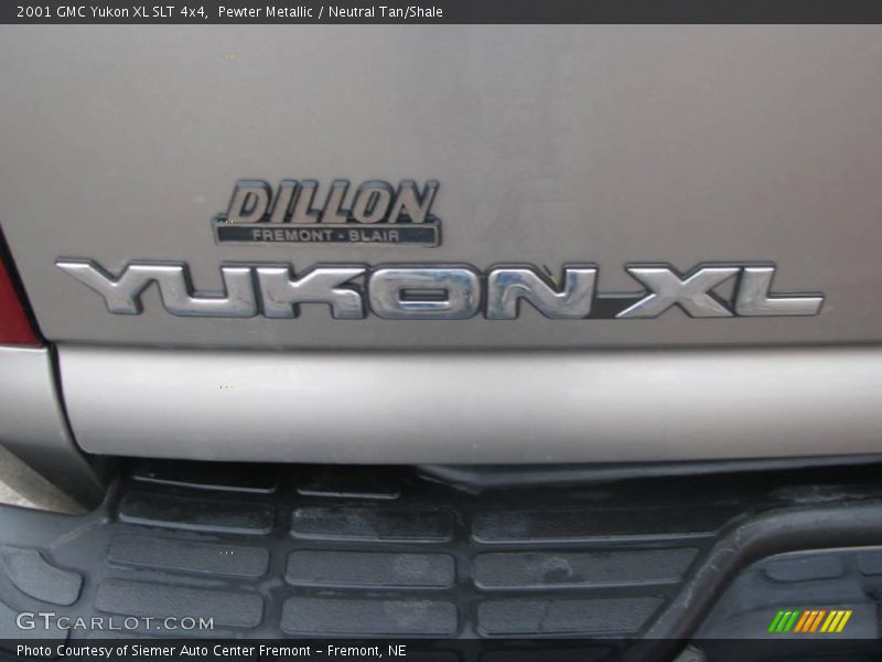Pewter Metallic / Neutral Tan/Shale 2001 GMC Yukon XL SLT 4x4