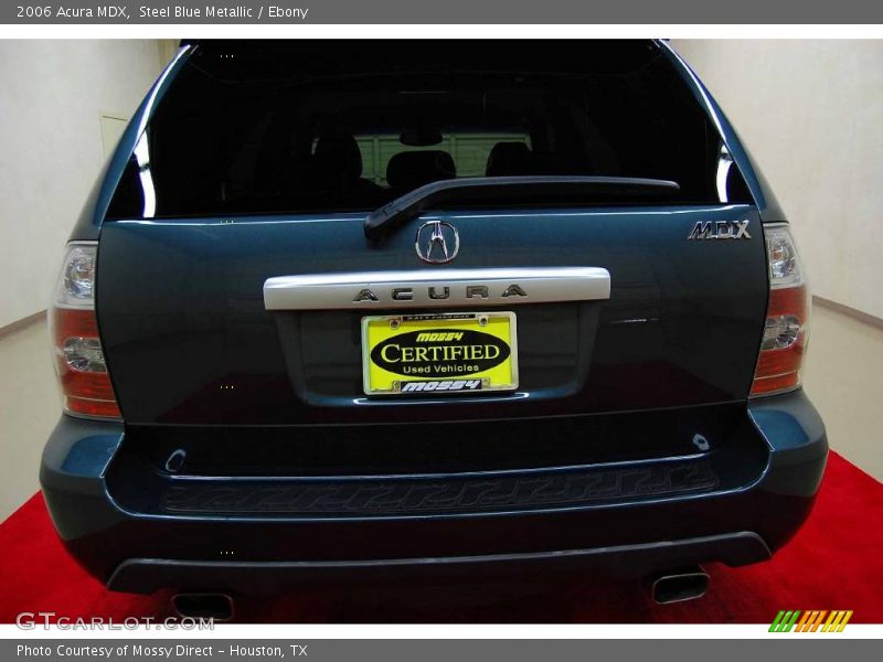 Steel Blue Metallic / Ebony 2006 Acura MDX