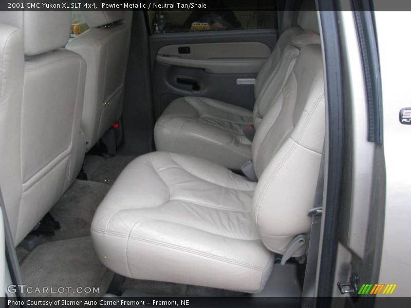 Pewter Metallic / Neutral Tan/Shale 2001 GMC Yukon XL SLT 4x4