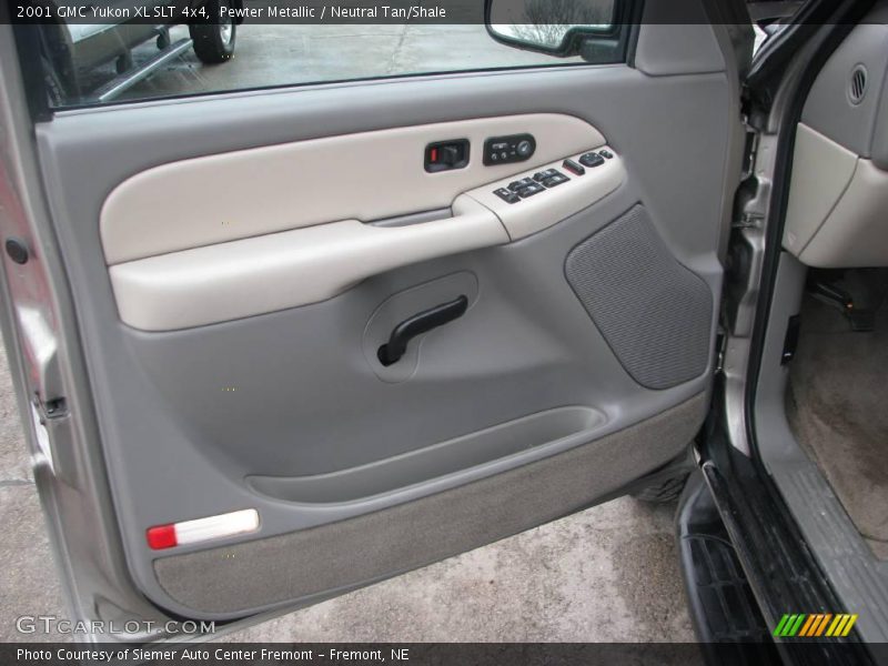 Pewter Metallic / Neutral Tan/Shale 2001 GMC Yukon XL SLT 4x4