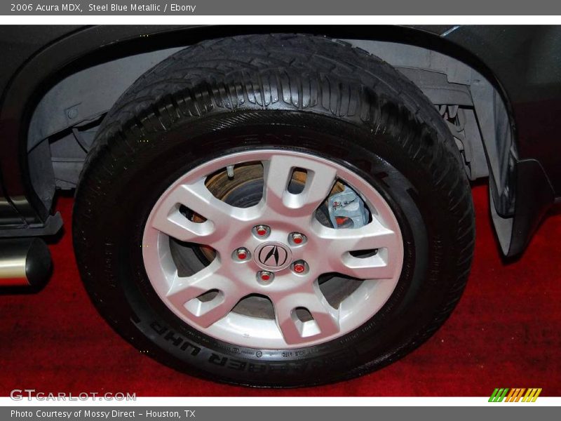 Steel Blue Metallic / Ebony 2006 Acura MDX
