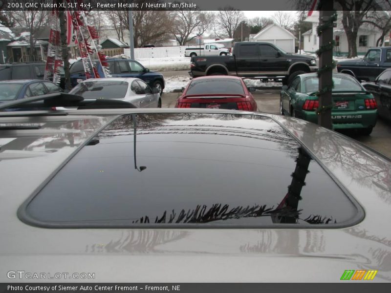 Pewter Metallic / Neutral Tan/Shale 2001 GMC Yukon XL SLT 4x4