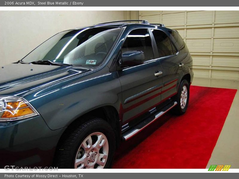 Steel Blue Metallic / Ebony 2006 Acura MDX