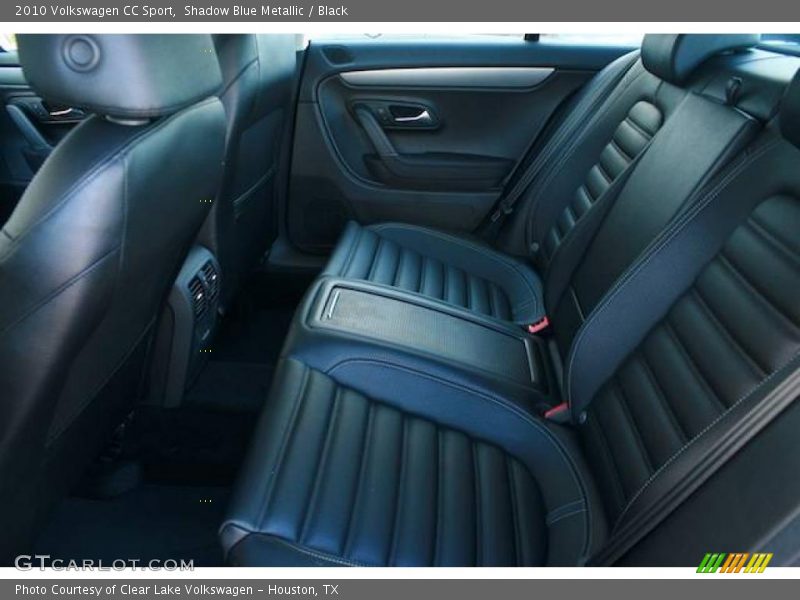 Shadow Blue Metallic / Black 2010 Volkswagen CC Sport
