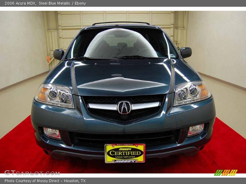 Steel Blue Metallic / Ebony 2006 Acura MDX