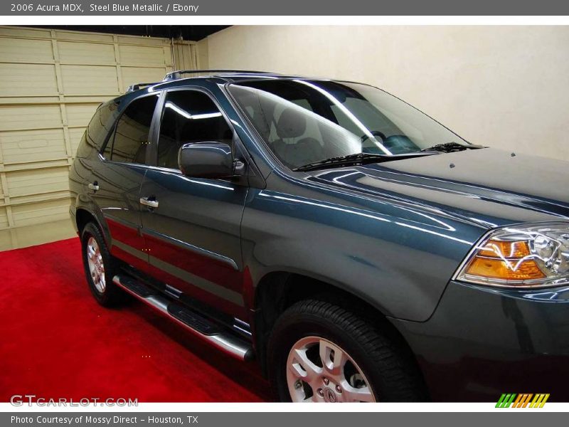 Steel Blue Metallic / Ebony 2006 Acura MDX