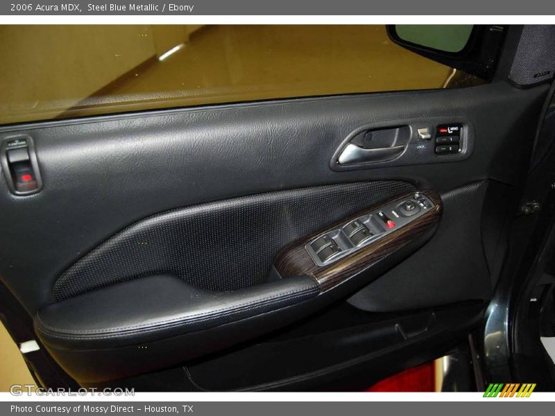 Steel Blue Metallic / Ebony 2006 Acura MDX