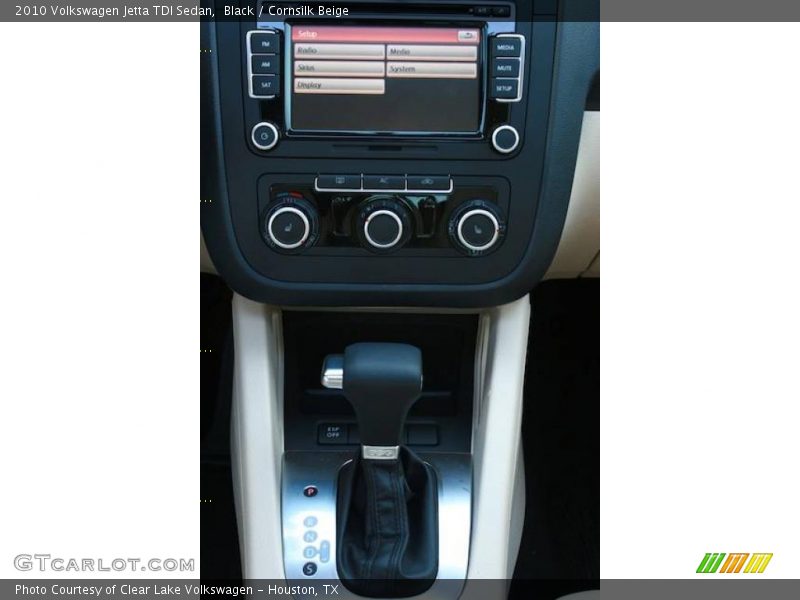 Black / Cornsilk Beige 2010 Volkswagen Jetta TDI Sedan