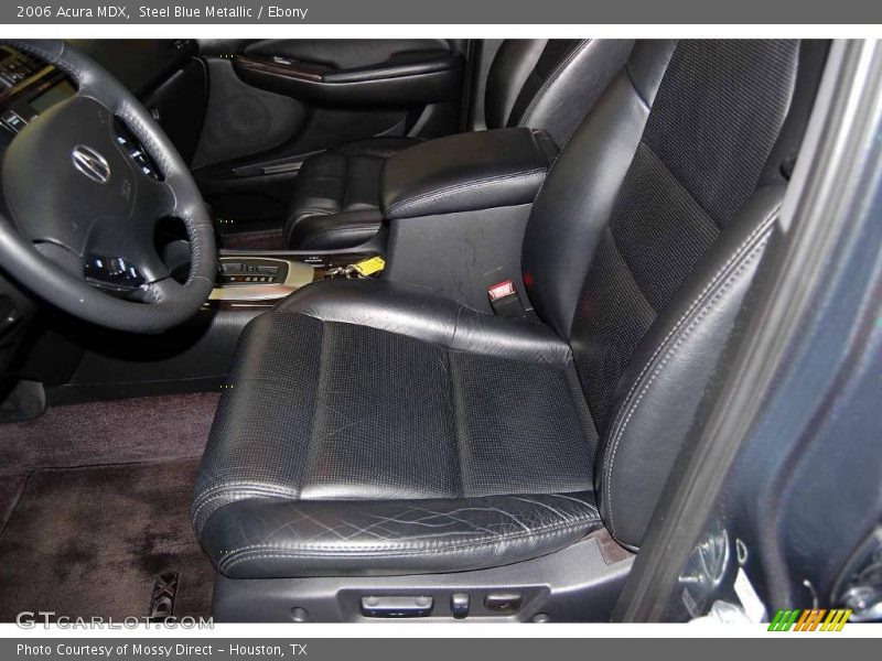 Steel Blue Metallic / Ebony 2006 Acura MDX