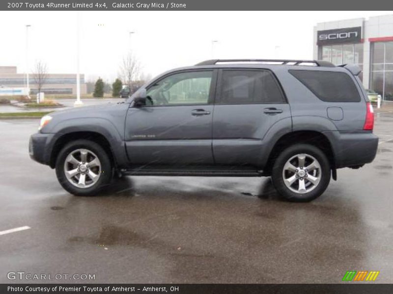 Galactic Gray Mica / Stone 2007 Toyota 4Runner Limited 4x4
