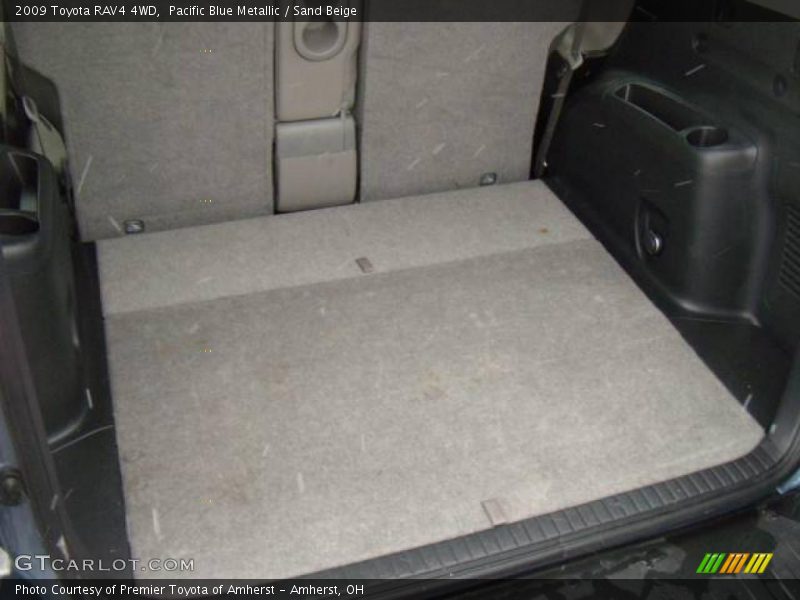 Pacific Blue Metallic / Sand Beige 2009 Toyota RAV4 4WD