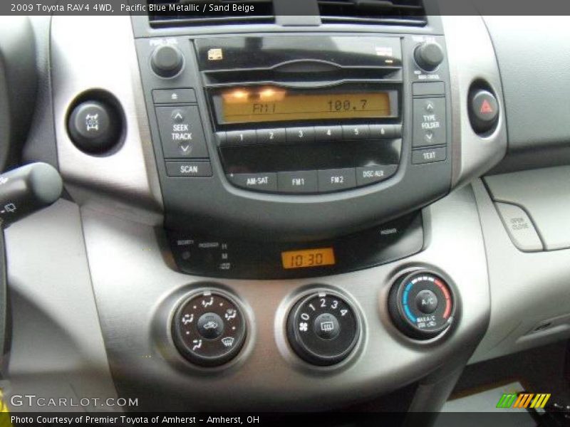 Pacific Blue Metallic / Sand Beige 2009 Toyota RAV4 4WD