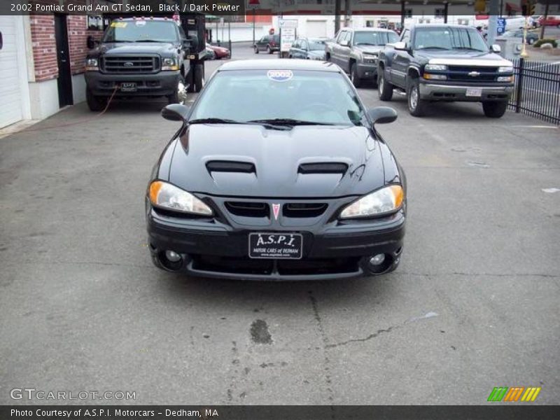 Black / Dark Pewter 2002 Pontiac Grand Am GT Sedan