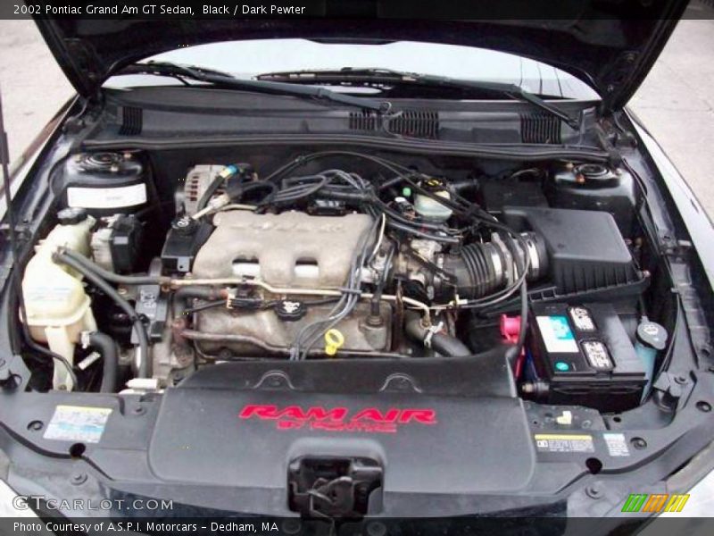 Black / Dark Pewter 2002 Pontiac Grand Am GT Sedan