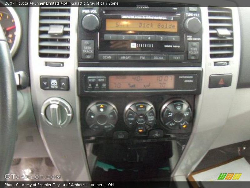 Galactic Gray Mica / Stone 2007 Toyota 4Runner Limited 4x4