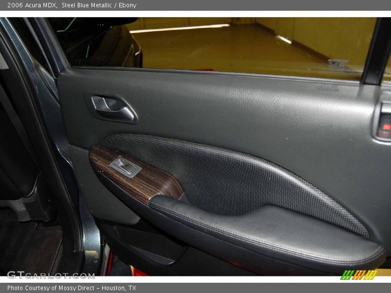 Steel Blue Metallic / Ebony 2006 Acura MDX