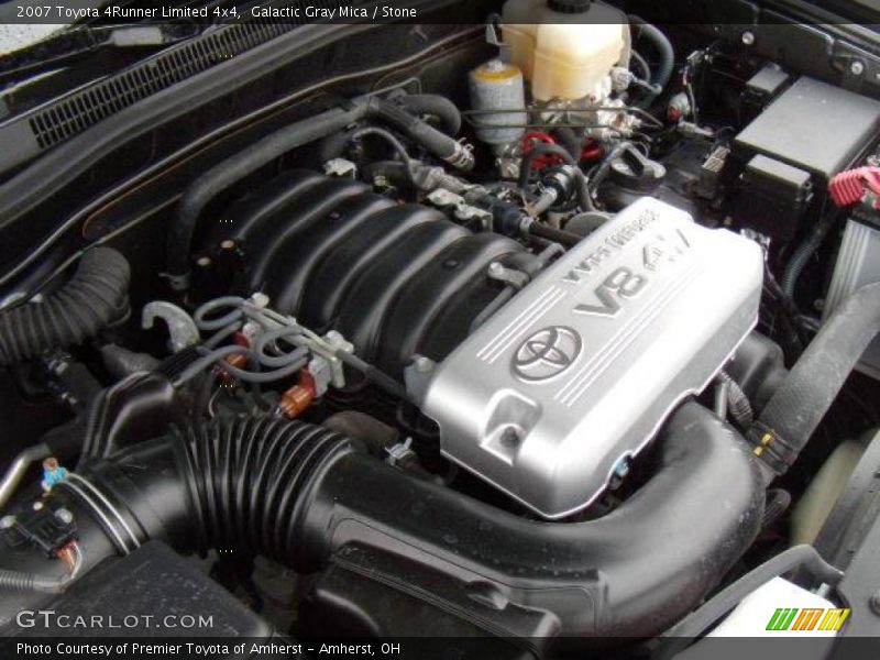Galactic Gray Mica / Stone 2007 Toyota 4Runner Limited 4x4