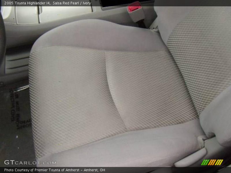 Salsa Red Pearl / Ivory 2005 Toyota Highlander I4