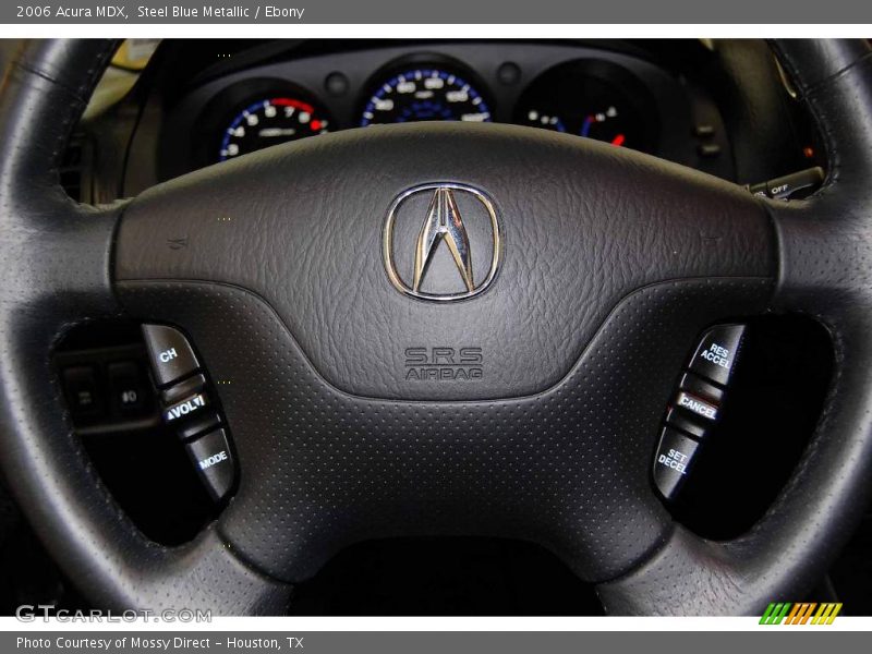 Steel Blue Metallic / Ebony 2006 Acura MDX