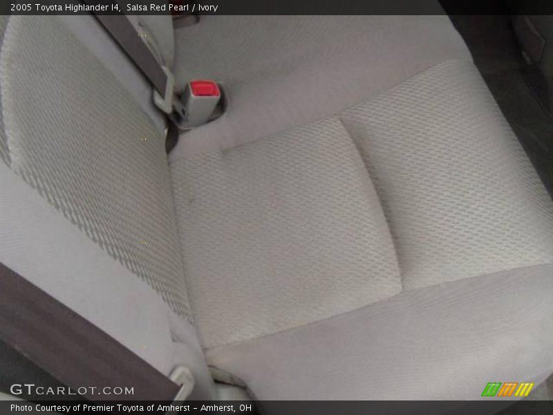 Salsa Red Pearl / Ivory 2005 Toyota Highlander I4
