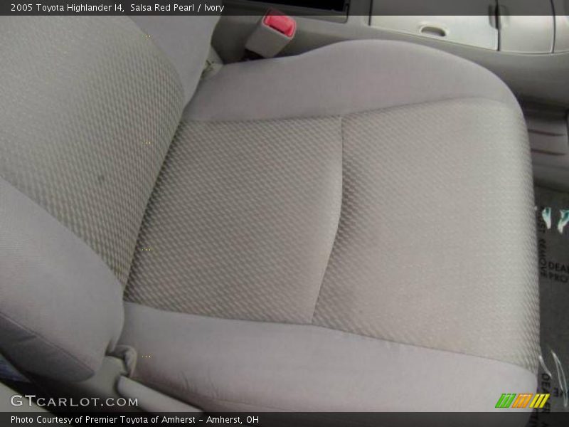 Salsa Red Pearl / Ivory 2005 Toyota Highlander I4