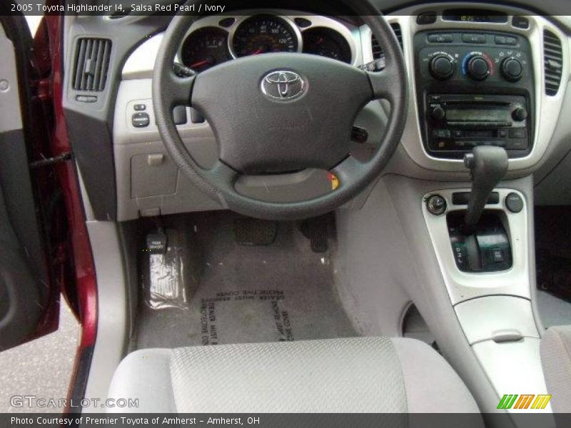Salsa Red Pearl / Ivory 2005 Toyota Highlander I4