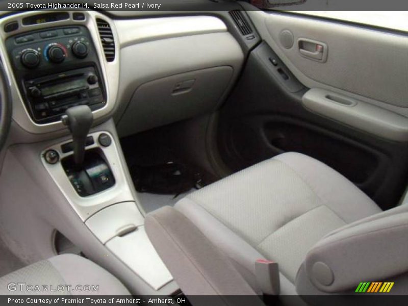 Salsa Red Pearl / Ivory 2005 Toyota Highlander I4