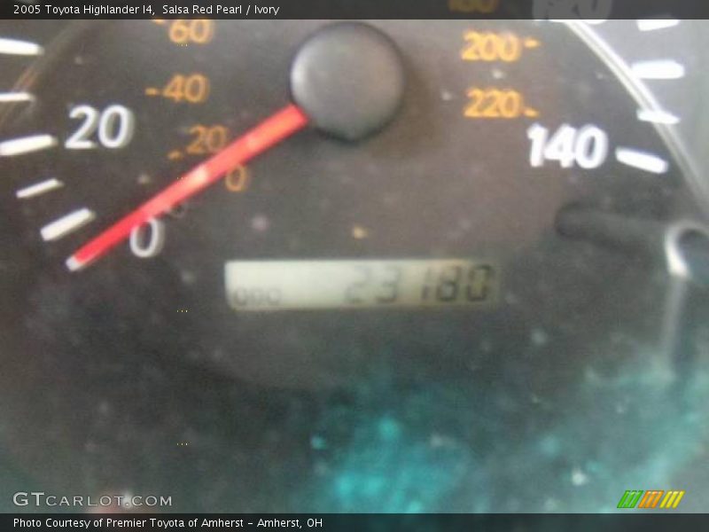 Salsa Red Pearl / Ivory 2005 Toyota Highlander I4